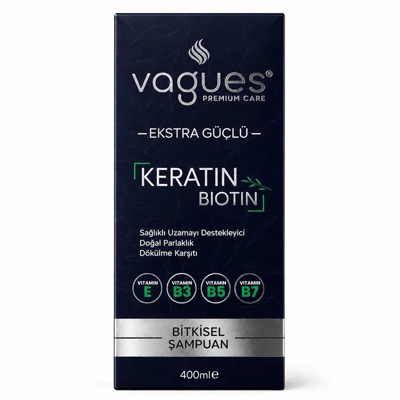 Vagues Keratin Biotin Şampuan 400 ml
