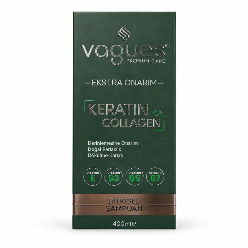 Vagues Keratin Collagen Şampuan 400 ml