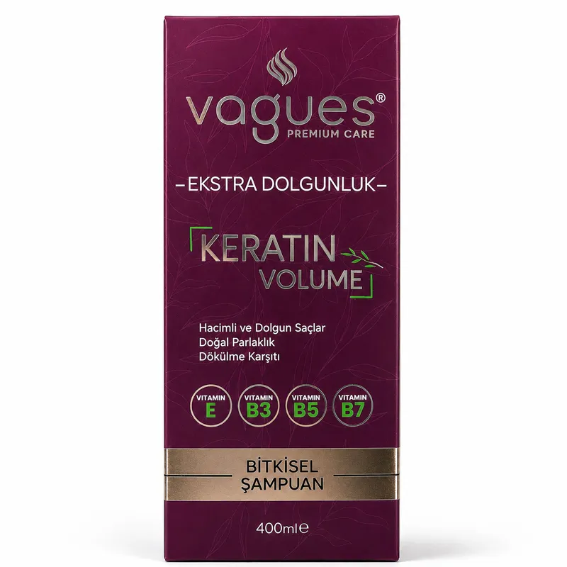 Vagues Keratin Volume Şampuan 400 ml