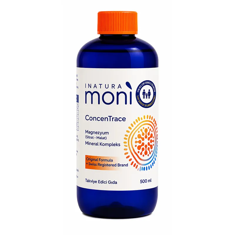 Inatura Moni Concentrace Magnezyum Sitrat-Malat Takviye Edici Gıda 500 ml
