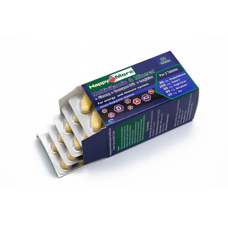 HappyMore Multivitamin & Mineral Takviye Edici Gıda 50 Tablet