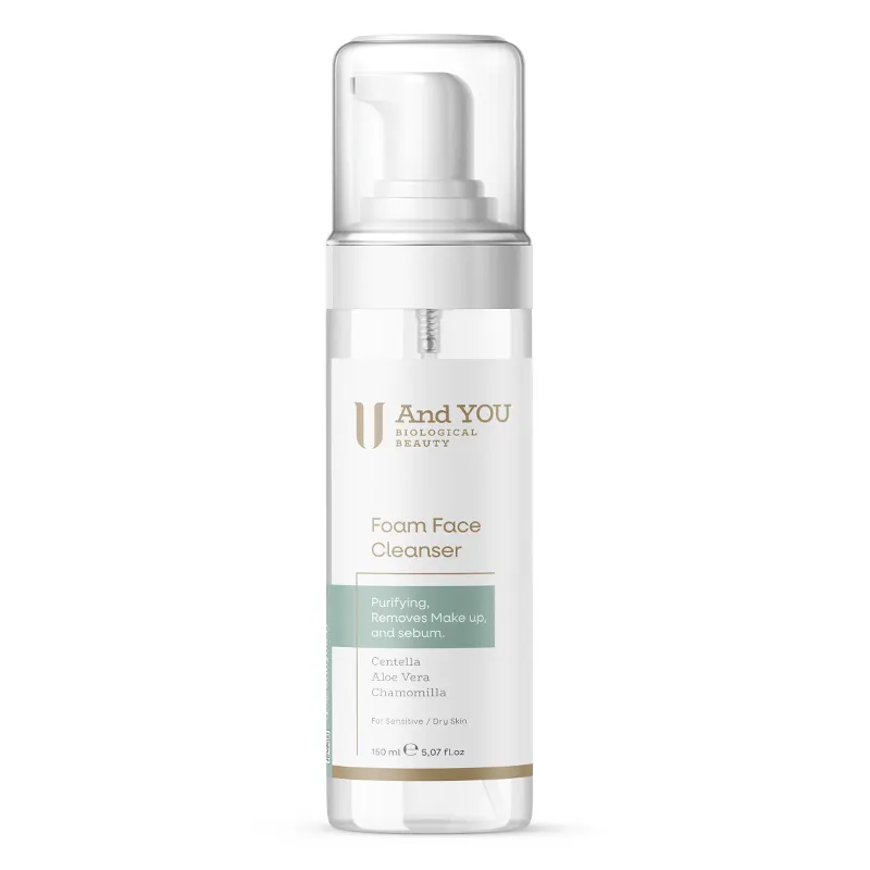 And You Hassas Ciltler İçin Yüz Temizleme Köpüğü 150 ml