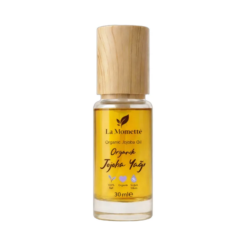 La Momette Organik Soğuk Sıkım Jojoba Yağı 30 ml