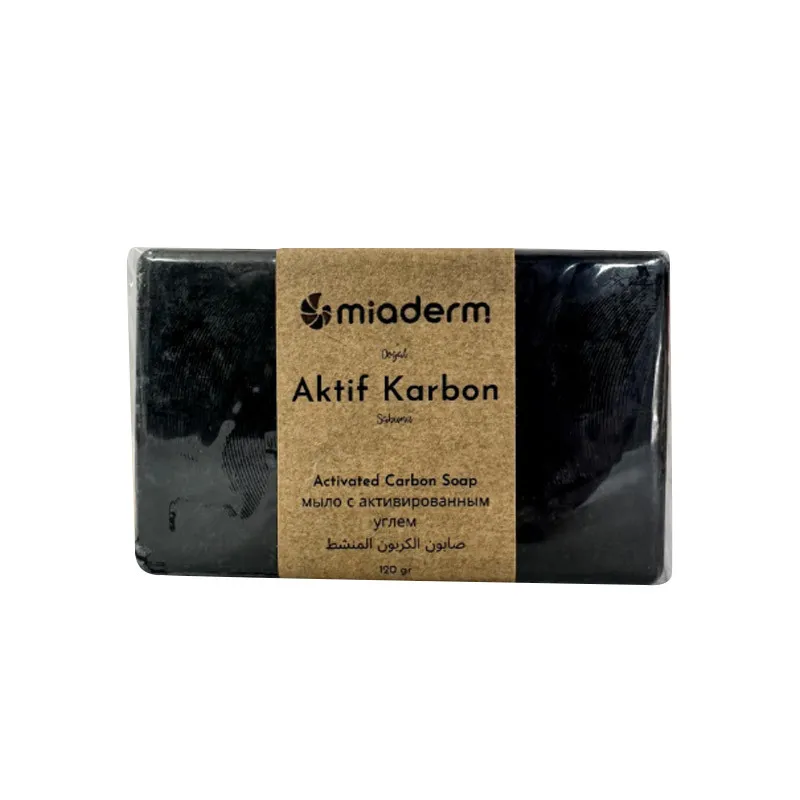 Miaderm Aktif Karbon Özlü Yağ Dengeleyici Cilt Bakım Sabunu 125gr