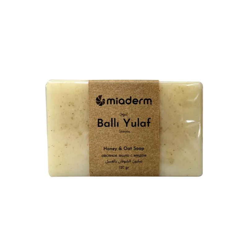 Miaderm Ballı Yulaf Özlü Nemlendirici ve Besleyici Cilt Bakım Sabunu 125gr