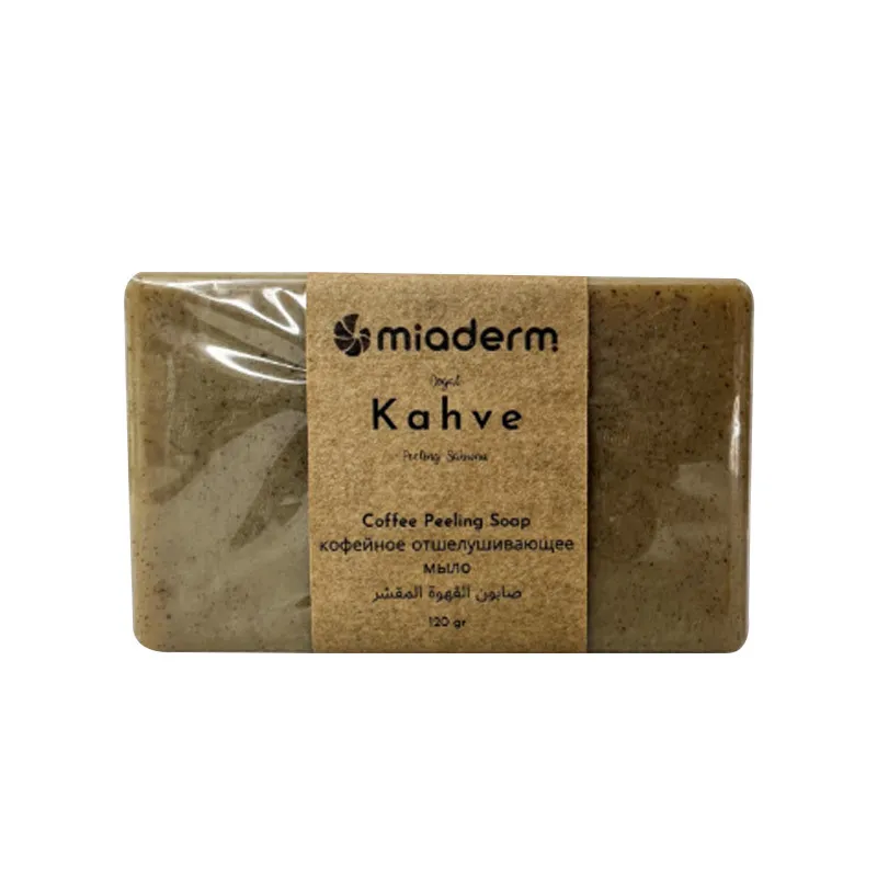 Miaderm Kahve Özlü Arındırıcı ve Peeling Etkili Cilt Bakım Sabunu 125gr