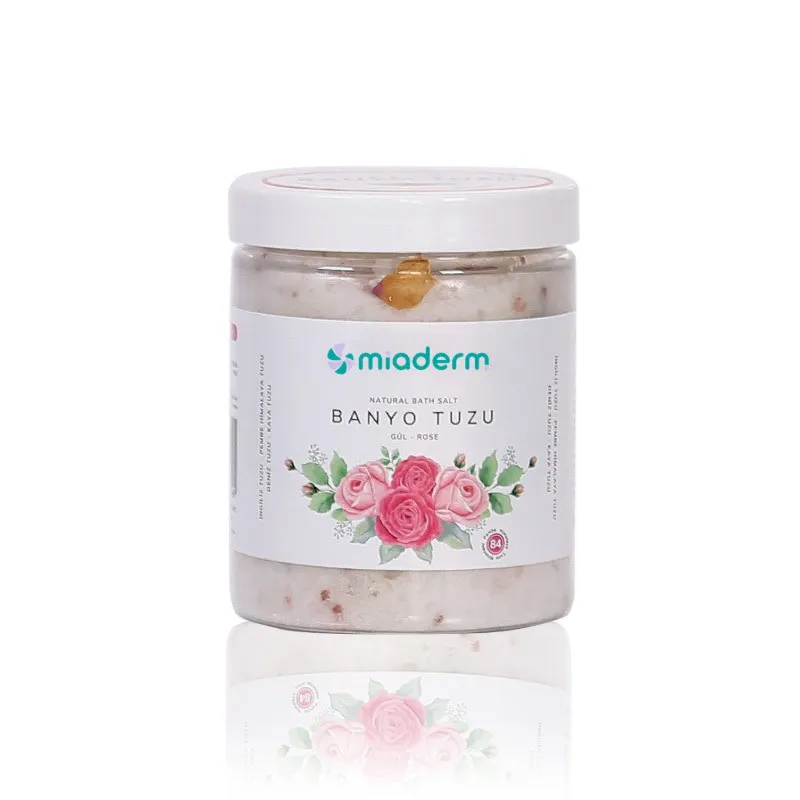 Miaderm Gül Yağlı Doğal Banyo Tuzu 300gr