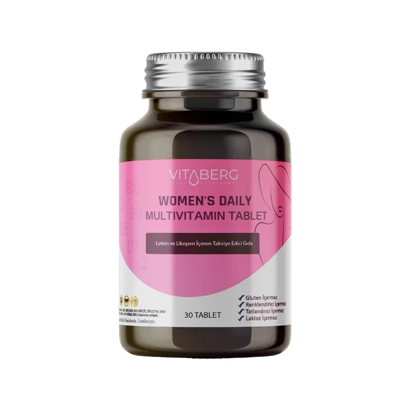 Vitaberg Women’s Daily Multivitamin 30 Tablet