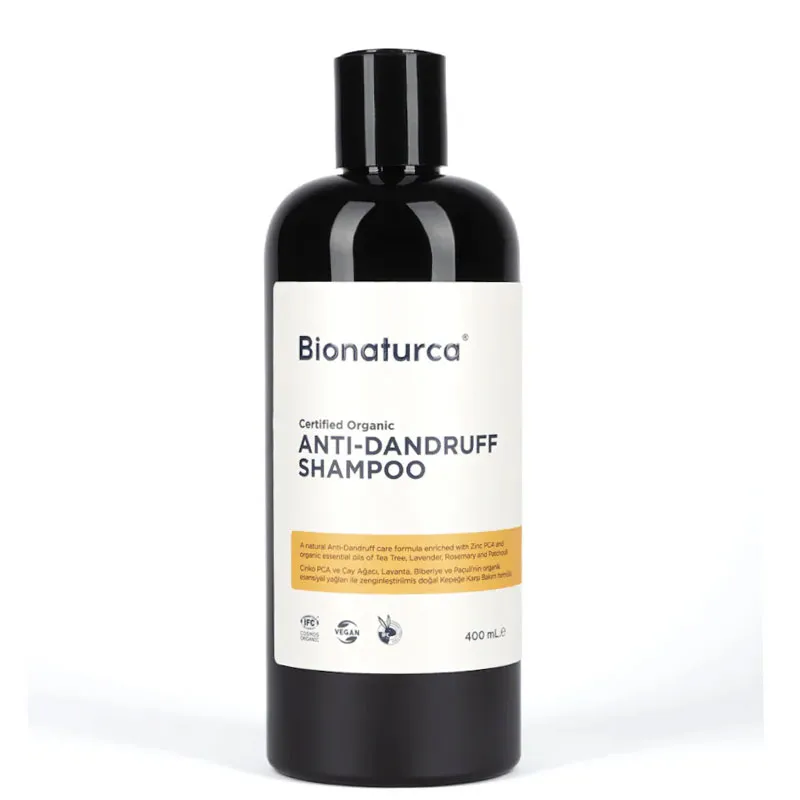 Bionaturca Organik Sertifikalı Kepek Karşıtı Koruyucu Şampuan 400 ml