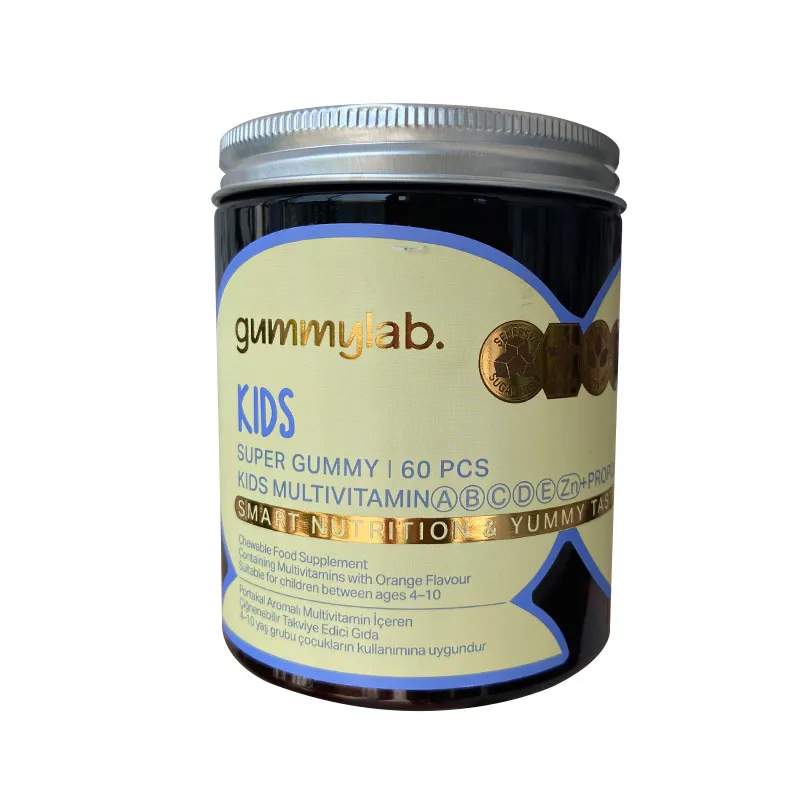 Gummylab. Kids Super Gummy 60 Adet Jel Form