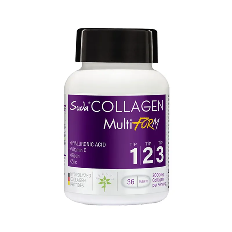 Suda Collagen Mutli Form Tip 1,2,3 Takviye Edici Gıda 36 Tablet