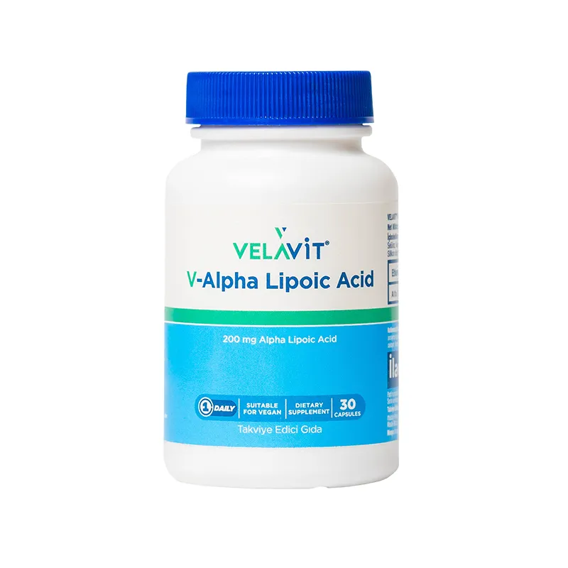 Velavit V-Alpha Lipoic Acid Takviye Edici Gıda 30 Kapsül