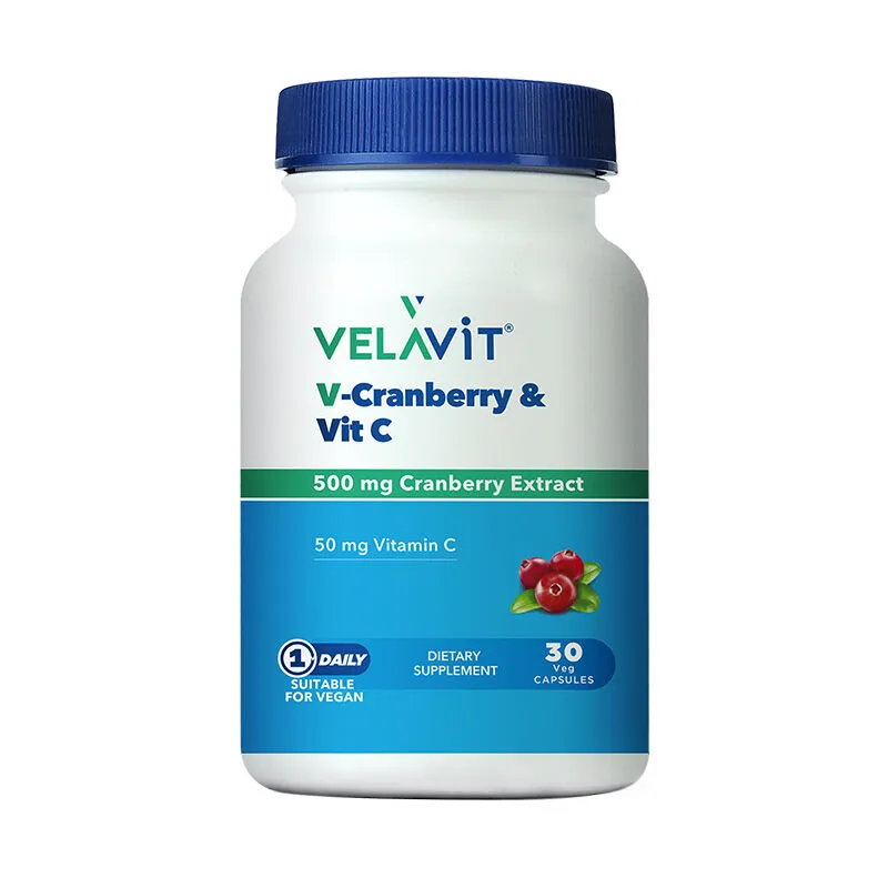 Velavit Turna Yemişi ve C Vitamini İçeren Takviye Edici Gıda 30 Kapsül