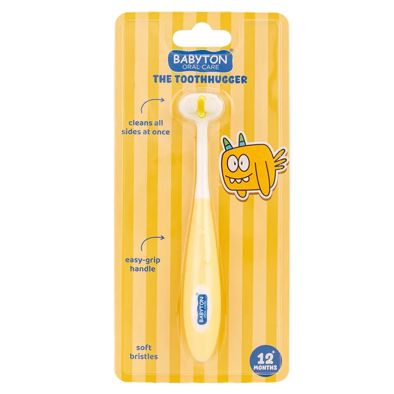 Babyton Toothhugger 3 Boyutlu Çocuk Diş Fırçası - Flappy