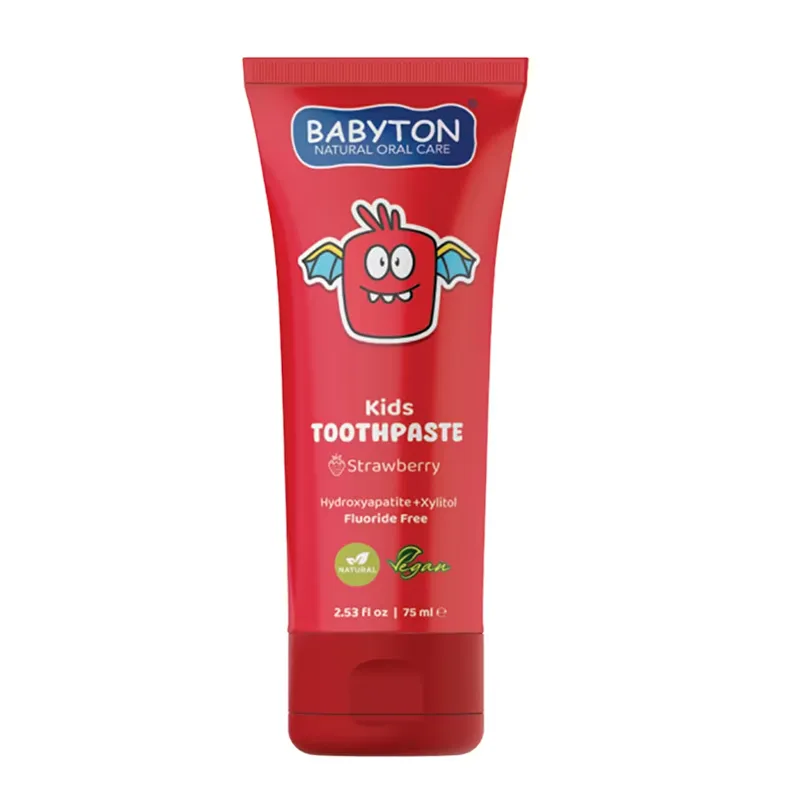 Babyton Kids Toothpaste Çilekli Diş Macunu 75 ml