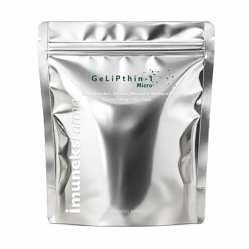 İmuneks Farma Gelipthin-1 Micro Takviye Edici Gıda 120 Kapsül
