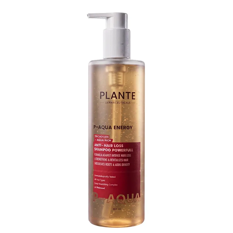 Plante Dermaceuticals P-Aqua Energy Yoğun Dökülme Karşıtı Şampuan 400 ml