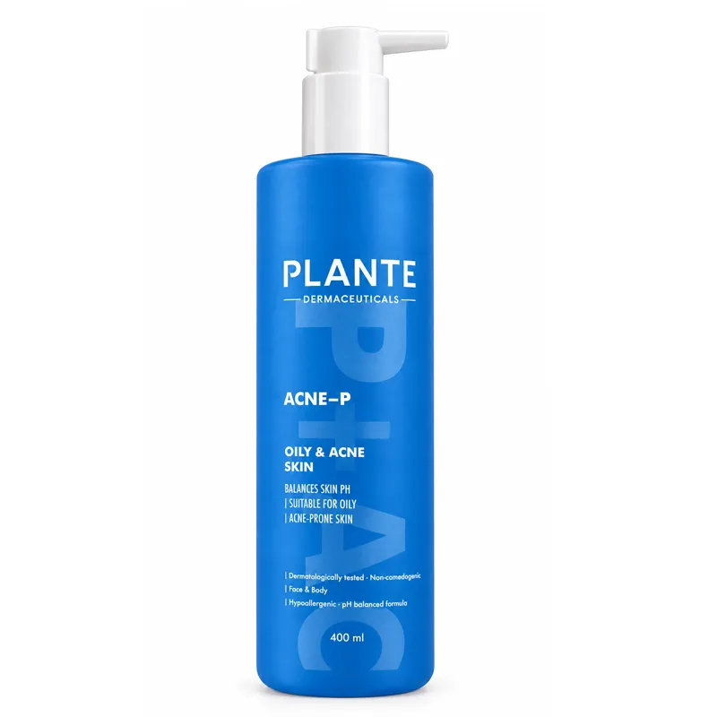 Plante Dermaceuticals Yağlı ve Akneye Eğilimli Ciltler İçin Yüz Yıkama Jeli 400 ml