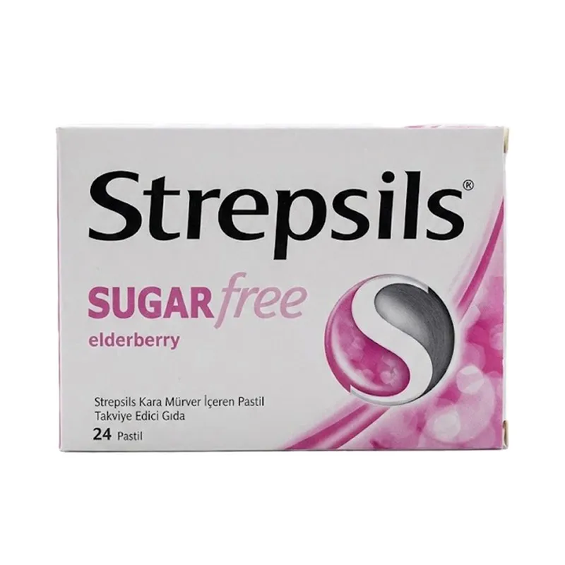 Strepsils Kara Mürver İçeren Pasil 24 Pastil