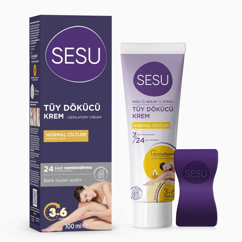 Sesu Tüy Dökücü Krem Normal Ciltler 100 ml
