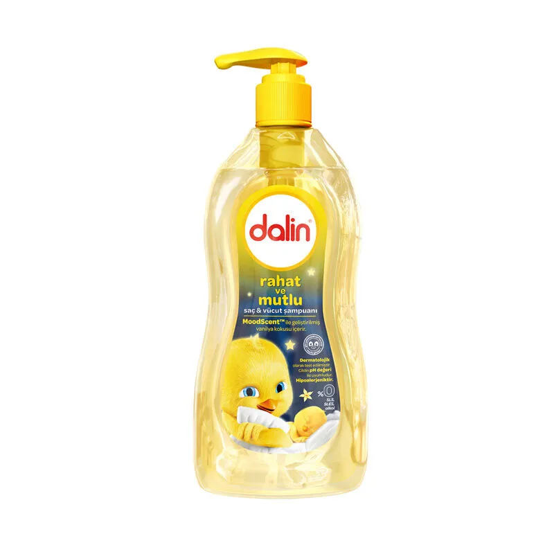 Dalin Rahat ve Mutlu Saç ve Vücut Şampuanı 700 ml