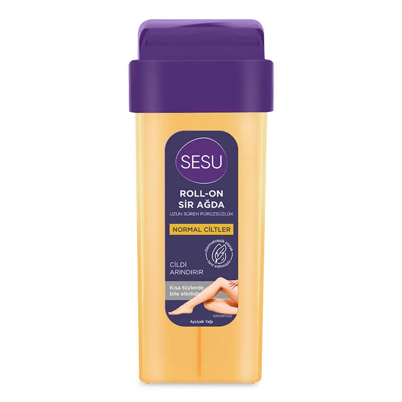 Sesu Roll-on Sir Ağda Normal Ciltler Natürel 100 ml