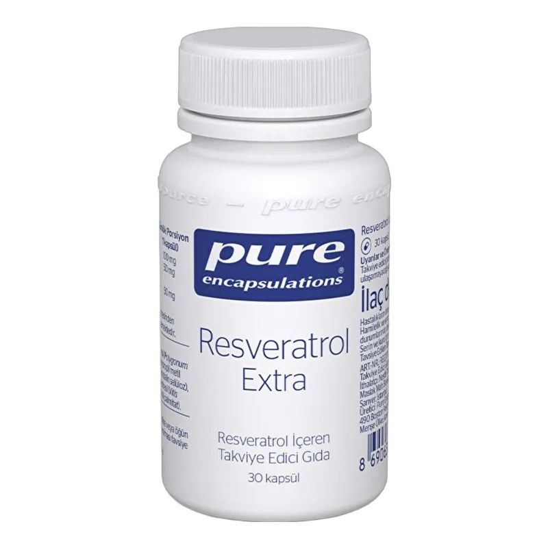 Pure Encapsulations Resveratrol Extra Takviye Edici Gıda 30 Kapsül