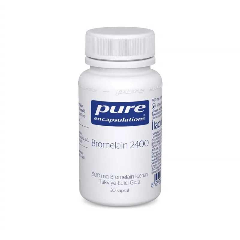 Pure Encapsulations Bromelain 2400 Takviye Edici Gıda 30 Kapsül