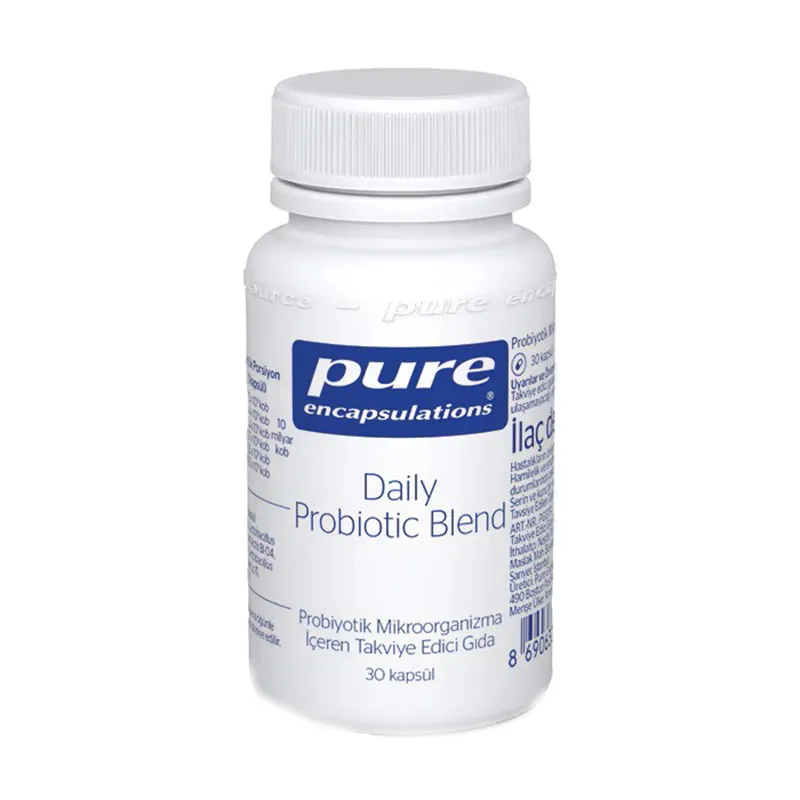 Pure Encapsulations Daily Probiotic Blend Takviye Edici Gıda 30 Kapsül