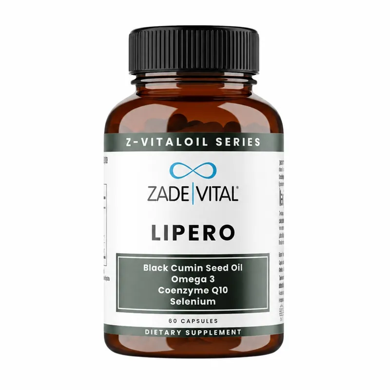 Zade Vital Lipero Takviye Edici Gıda 60 Kapsül