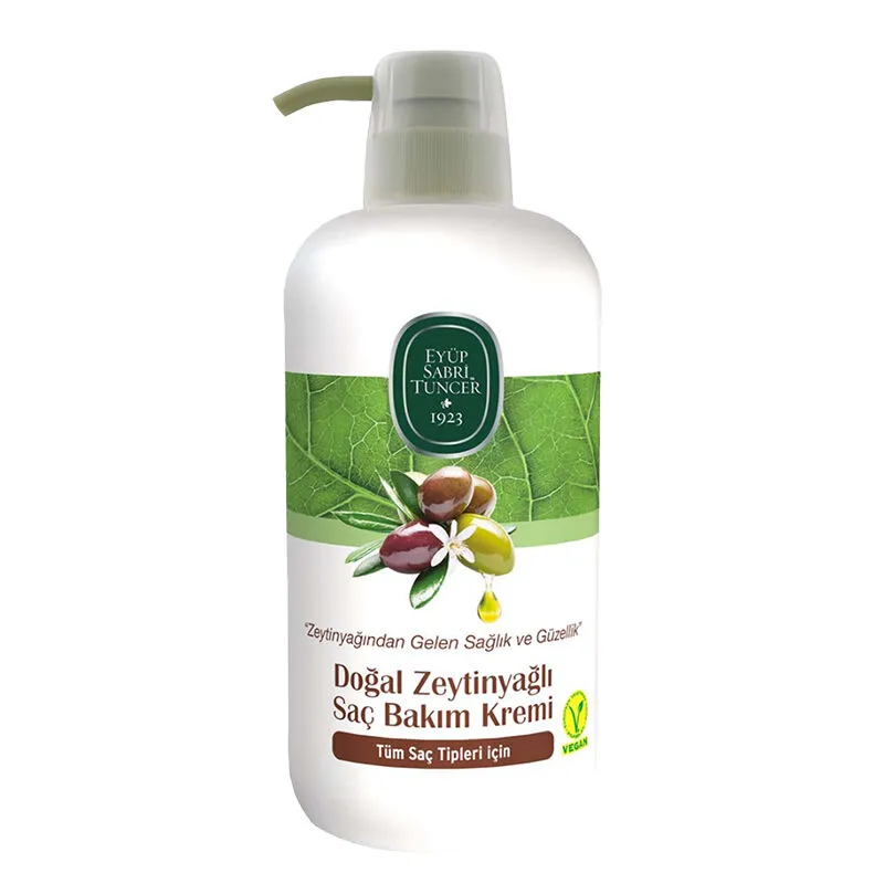 Eyüp Sabri Tuncer Doğal Zeytinyağlı Saç Bakım Kremi 600ml