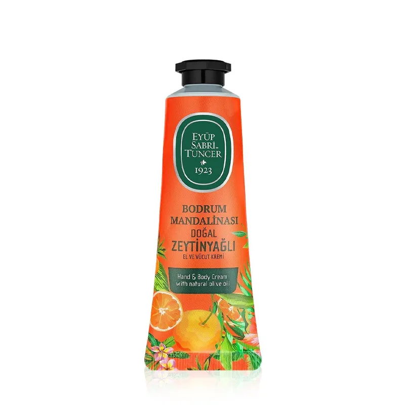 Eyüp Sabri Tuncer Bodrum Mandalinası Doğal Zeytinyağlı El ve Vücut Kremi 50 ml