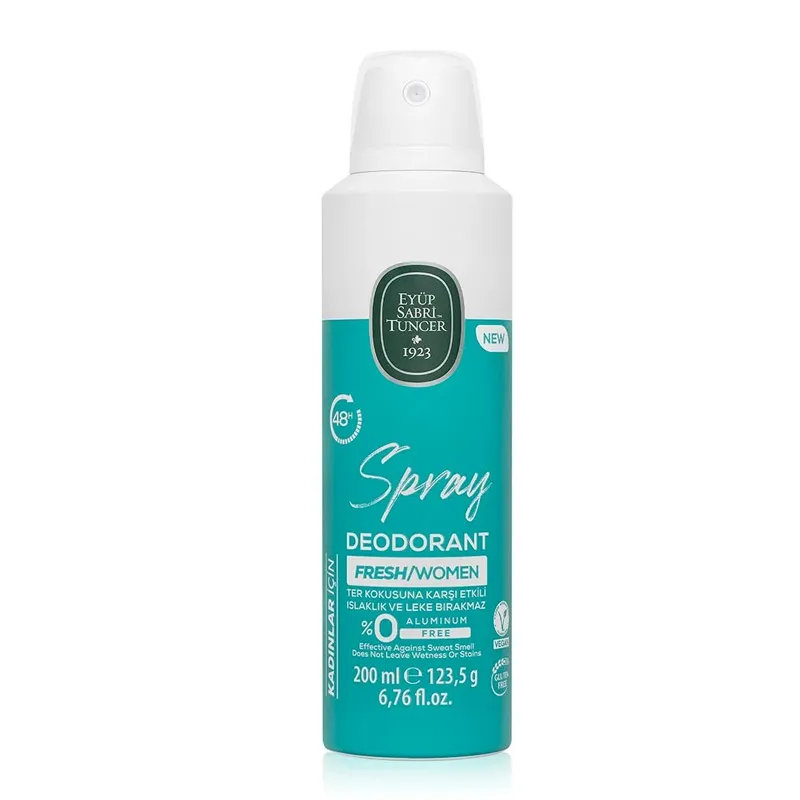 Eyüp Sabri Tuncer Fresh Women Spray Deodorant 200 ml