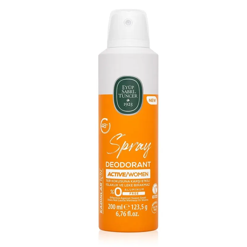 Eyüp Sabri Tuncer Active Women Spray Deodorant 200 ml