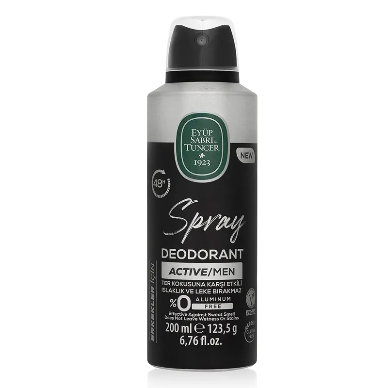 Eyüp Sabri Tuncer Active Men Spray Deodorant 200 ml