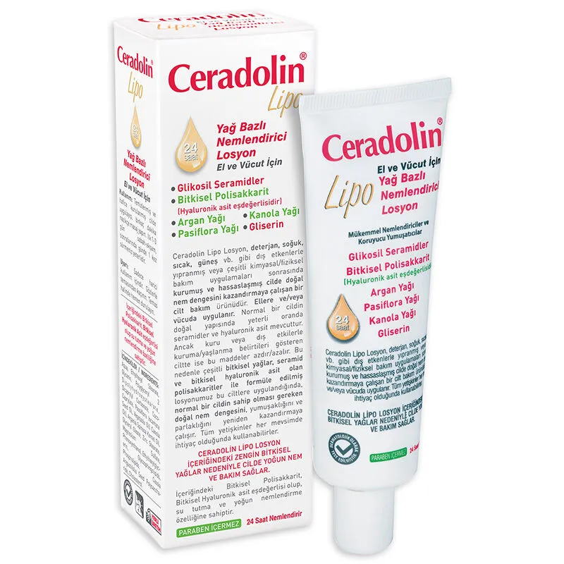 Ceradolin Yağ Bazlı Nemlendirici Losyon 50ml