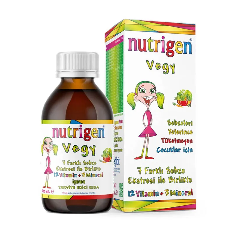 Nutrigen Vegy Sıvı Takviye Edici Gıda 200 ml