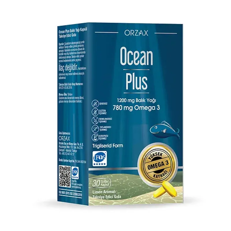 Orzax Ocean Plus 30 Kapsül