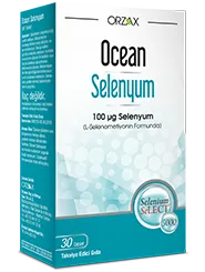 Orzax Ocean Selenyum Takviye Edici Gıda 30 Tablet