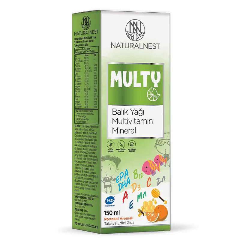 Naturalnest Multy Şurup 150 ml