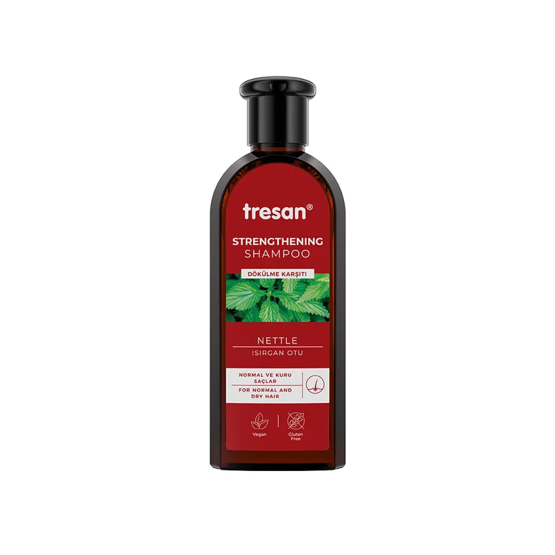 Tresan Normal ve Kuru Saçlar İçin Isırgan Otu Güçlendirici Bakım Şampuanı 300 ml