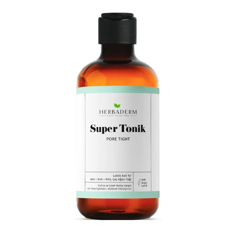 Herbaderm Pore Tight Siyah Nokta Karşıtı Super Tonik 250 ml