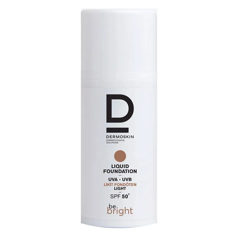 Dermoskin Be Bright SPF50+ Likit Fondöten 33ml - Light