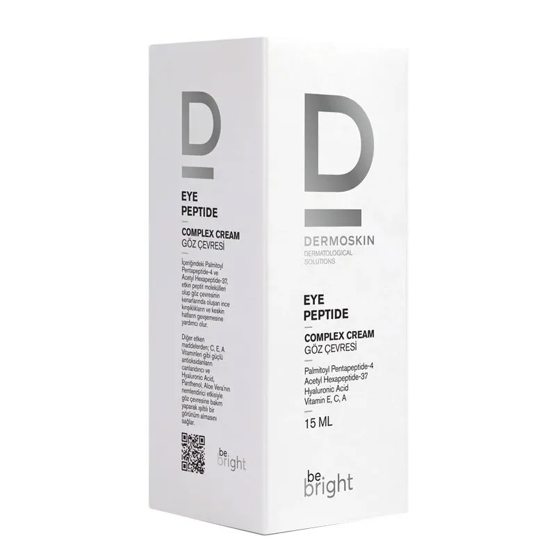 Dermoskin Be Bright Göz Çevresi Peptit Kompleks Krem 15 ml