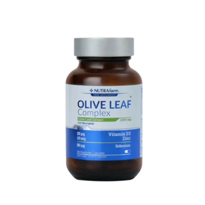 Nutrafarm Olive Leaf Complex Takviye Edici Gıda 60 Kapsül
