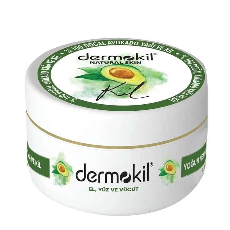 Dermokil Avokado Yağı Kil Özlü Nemlendirici Krem 300 ml