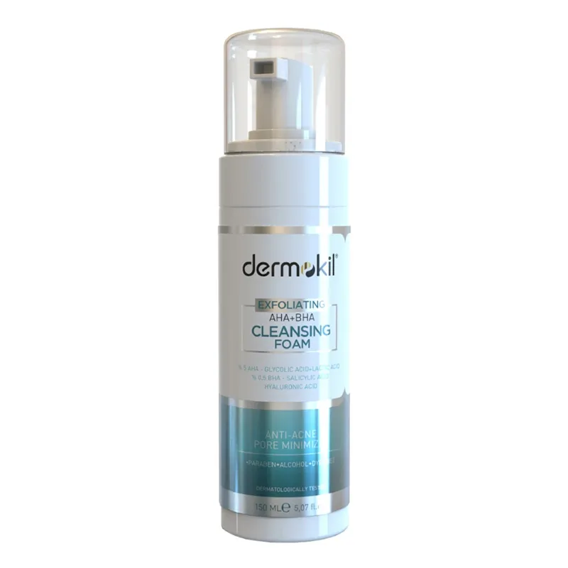Dermokil Exfoliating AHA BHA Cleansing Foam 150 ml