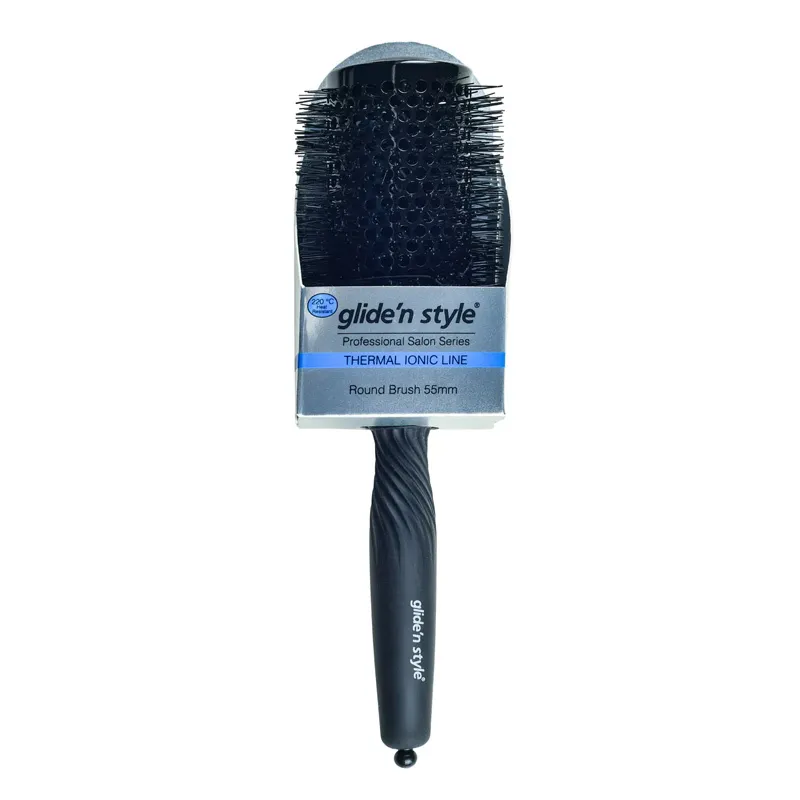 Glide’n Style Thermal Ionic Yuvarlak Fırça – 55mm