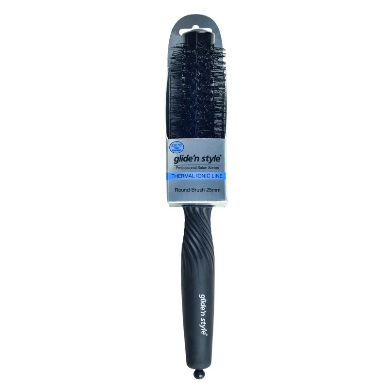Gliden Style Thermal Ionic Yuvarlak Fırça – 25mm
