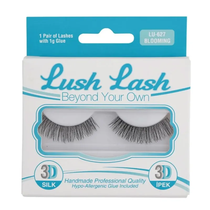 Lush Lash 3D İpek Takma Kirpik Blooming LU-627